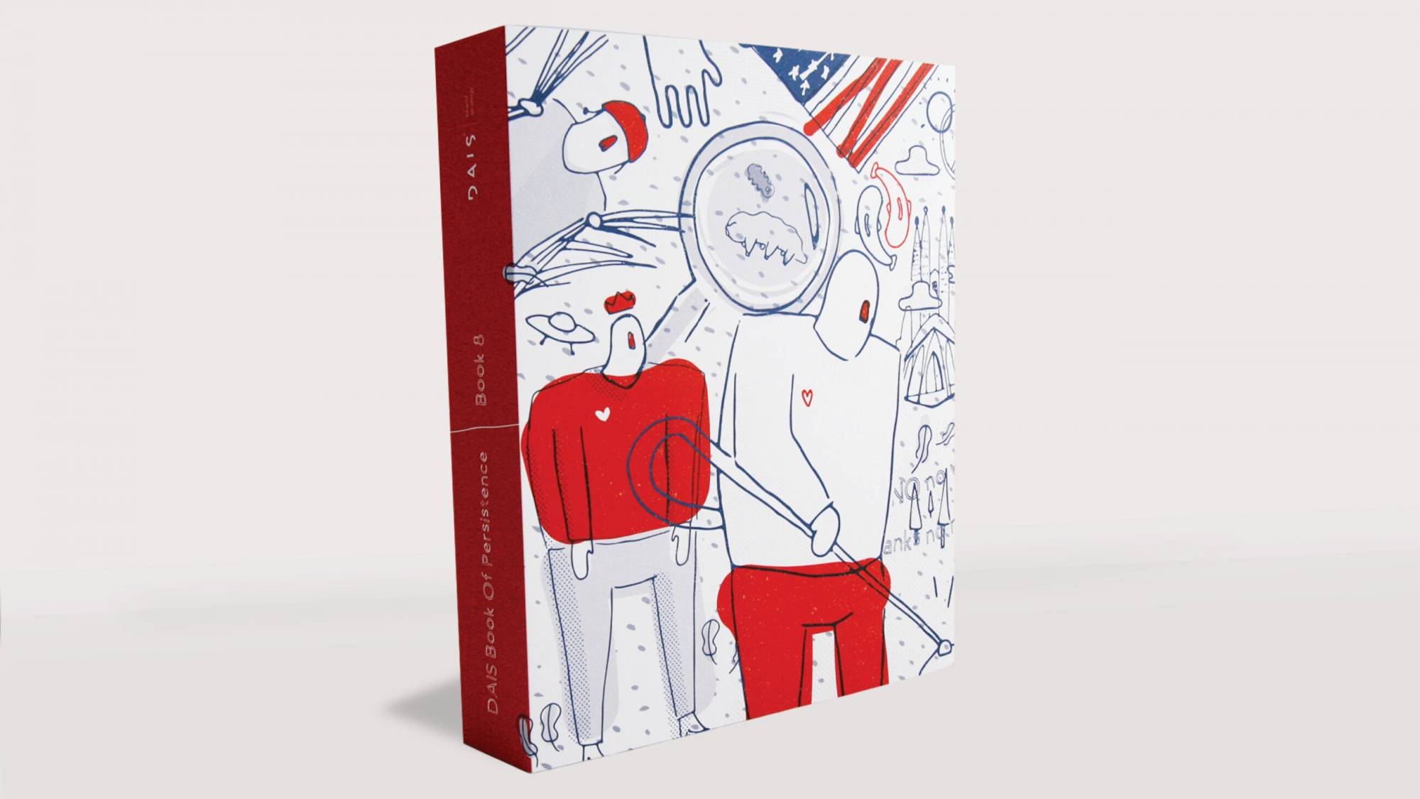 DAIS - Ten Year Project (2010 - 2019) Cover illustration of book