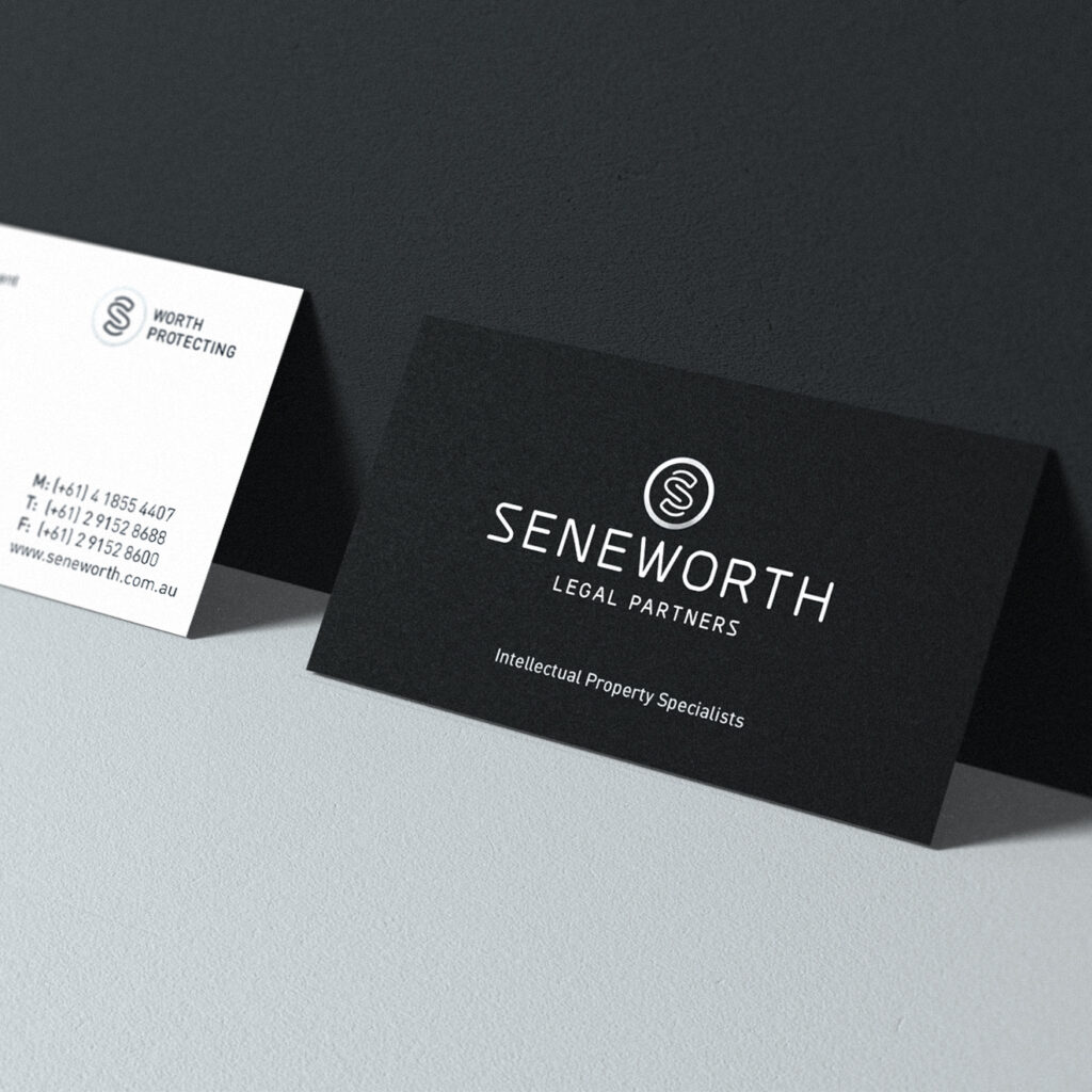 Seneworth - Business cards- Stationery package