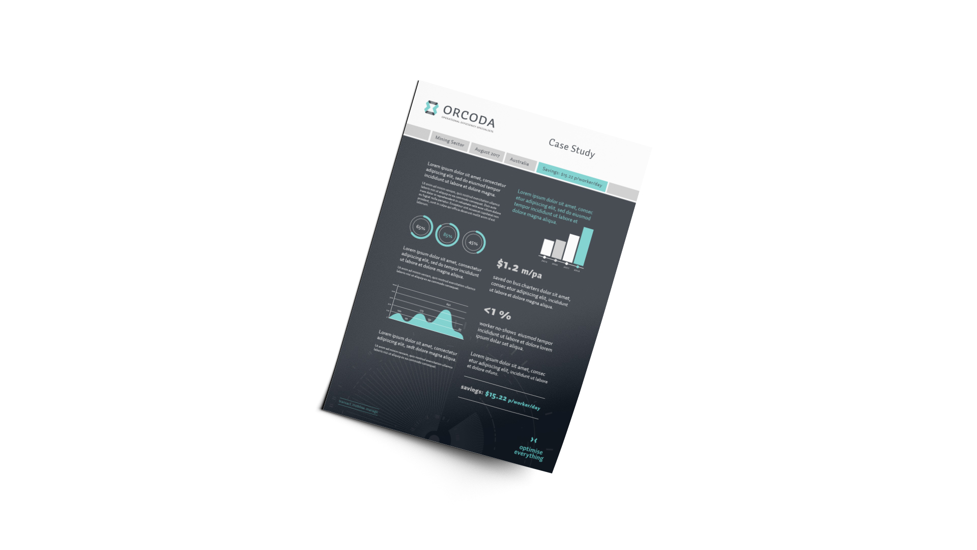 Orcoda corporate brochure example