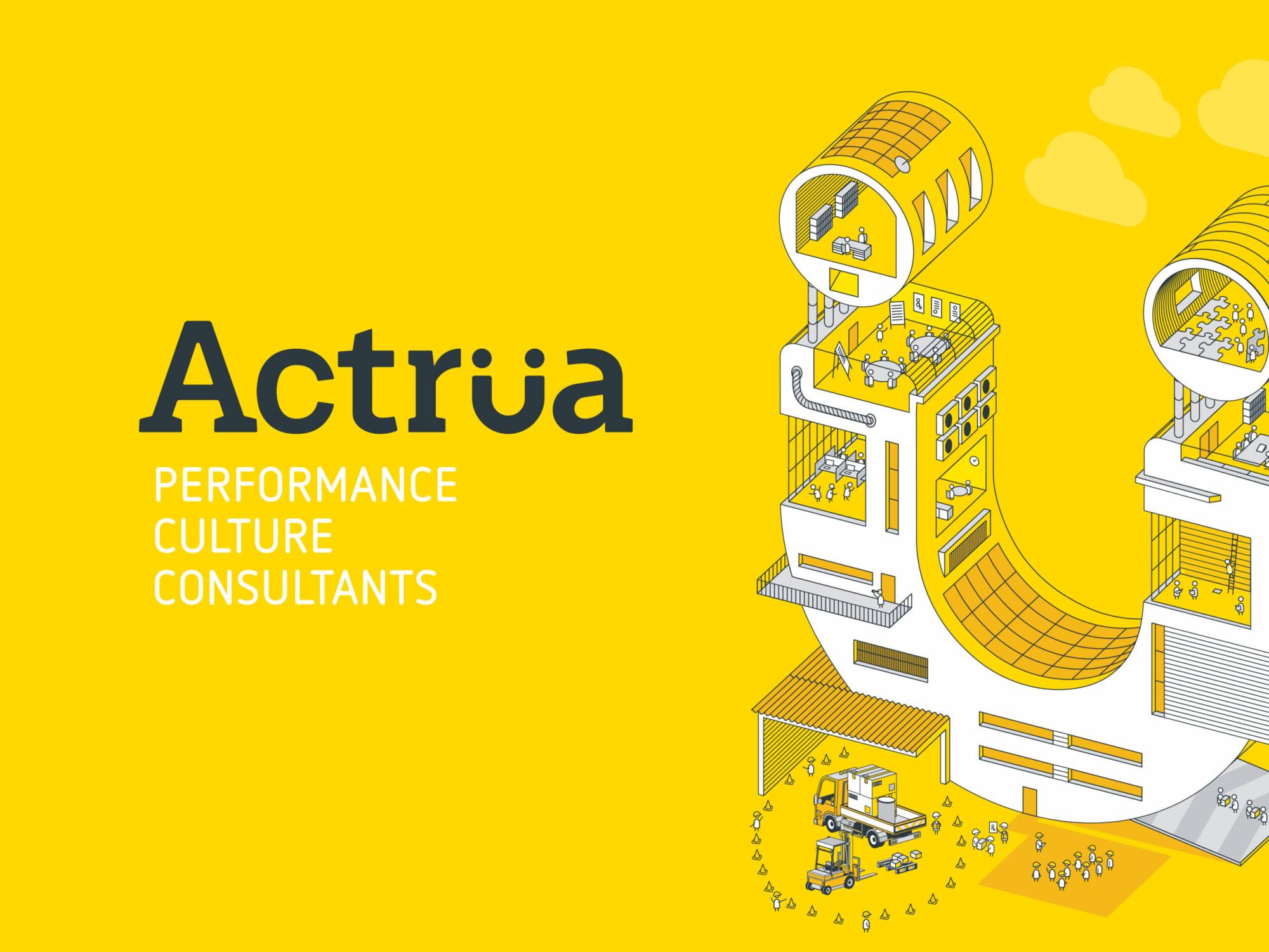 Actrua - Branding example