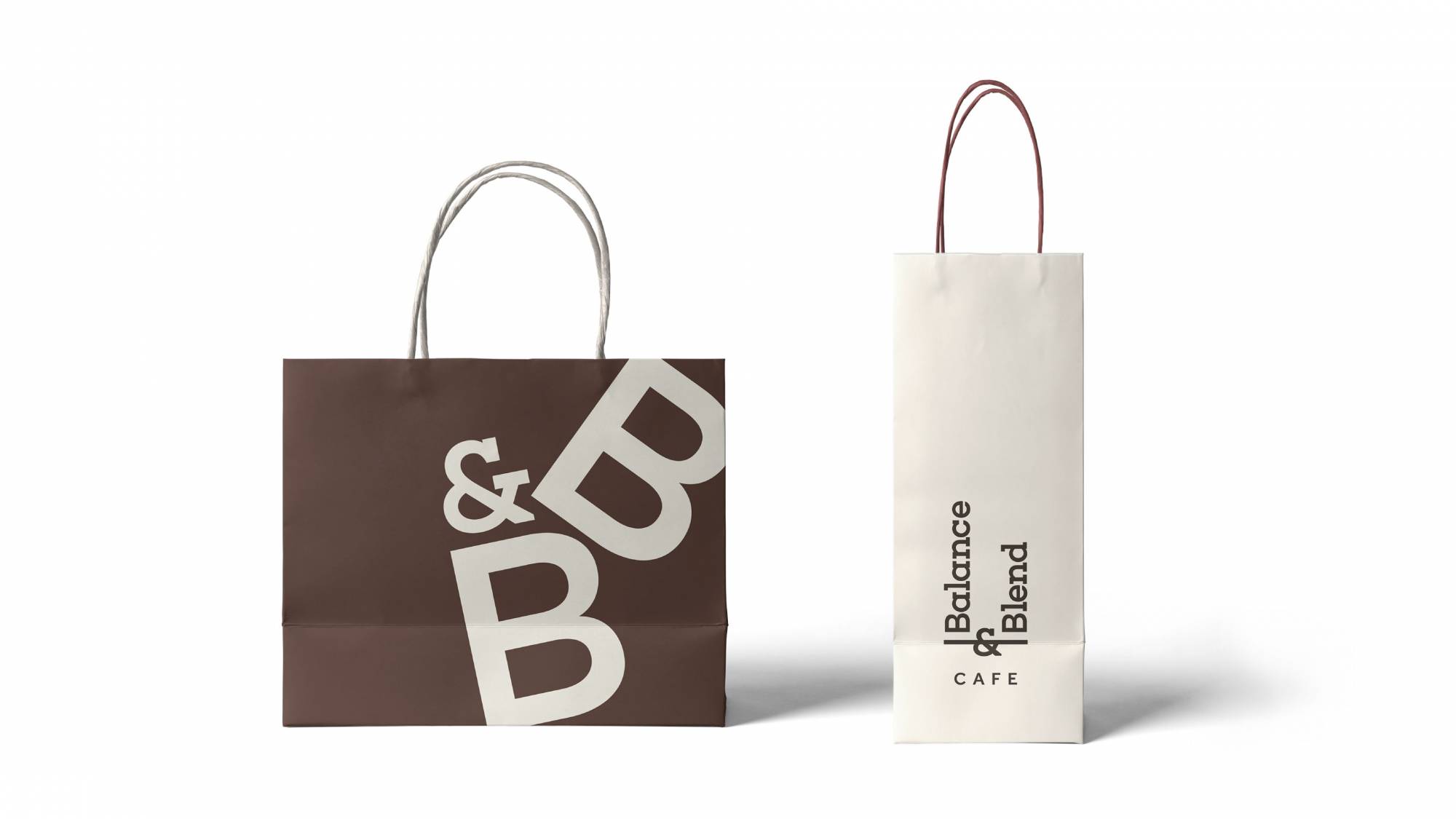 Mockup of Takeaway bags