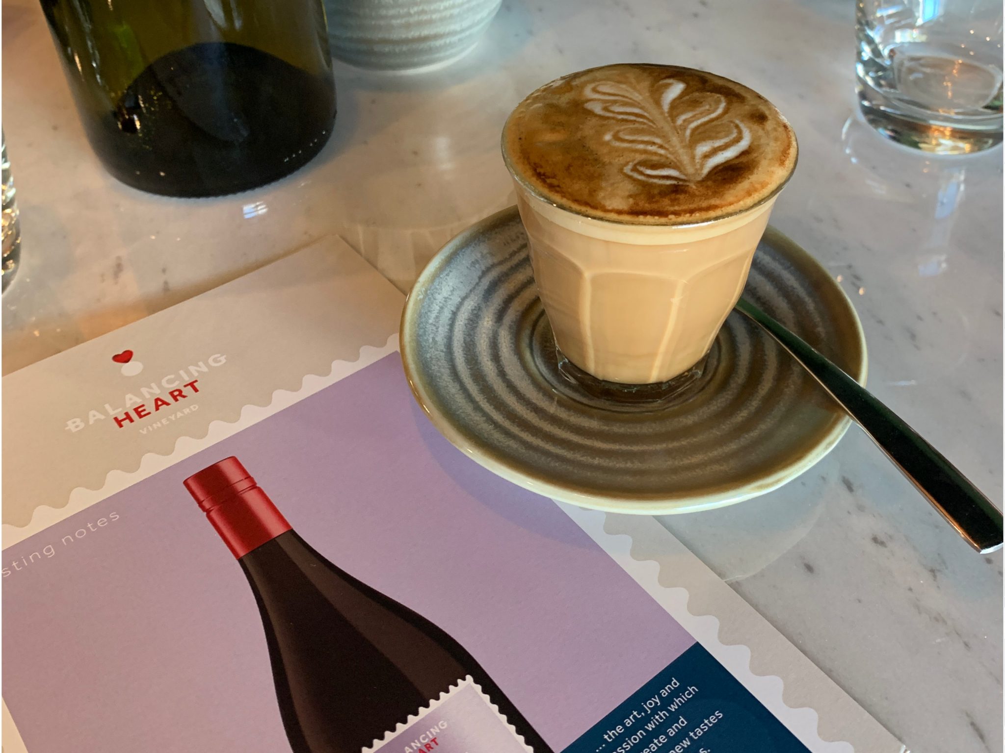 Image of coffee and Balancing Heart Flyer