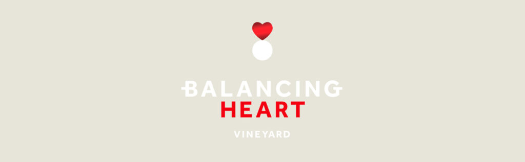 Balancing Heart Vineyard Logo by Brisbane branding agency