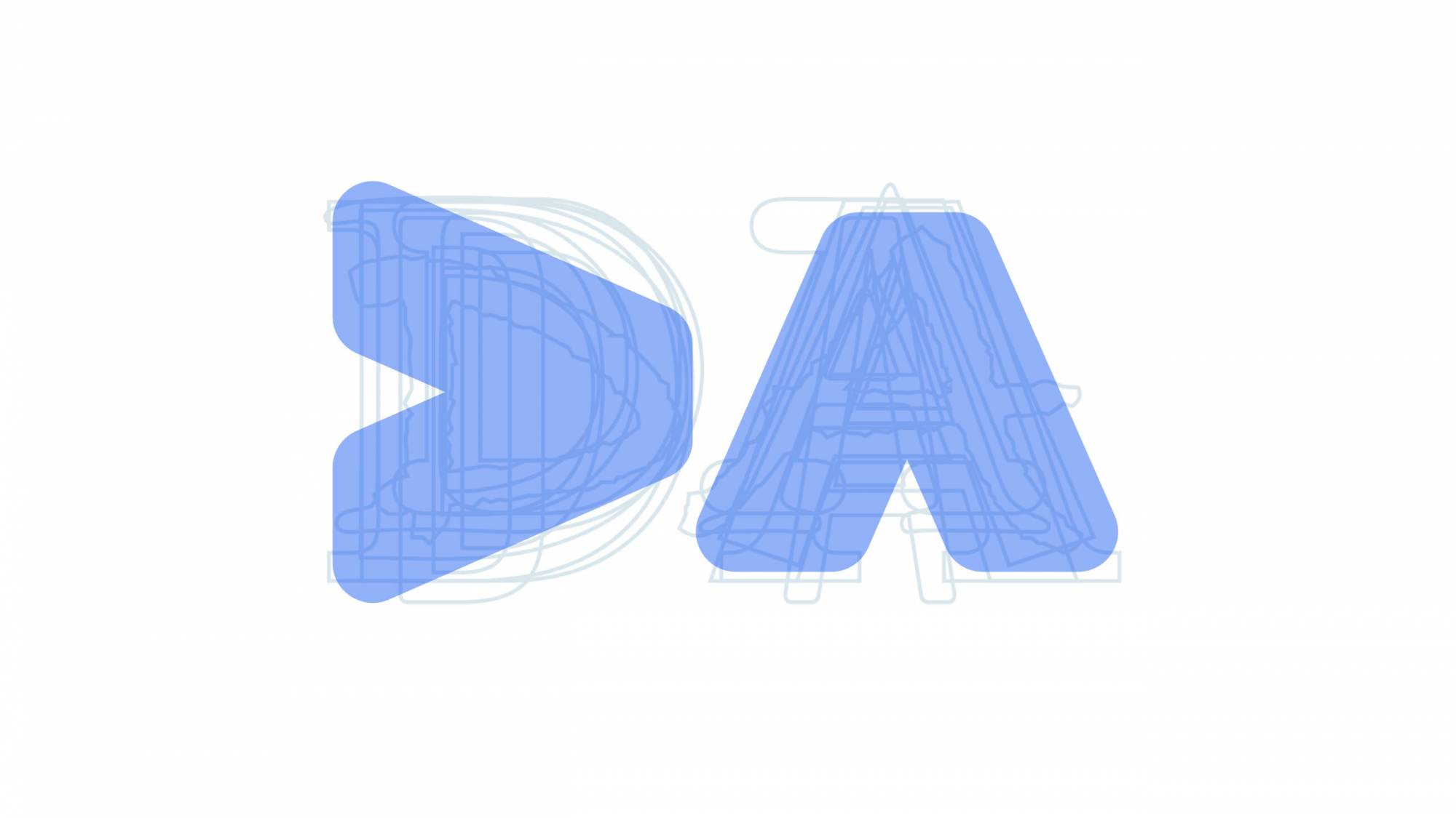 Design of logomark came from the D and A letters of the corporate identity name - Directors Australia