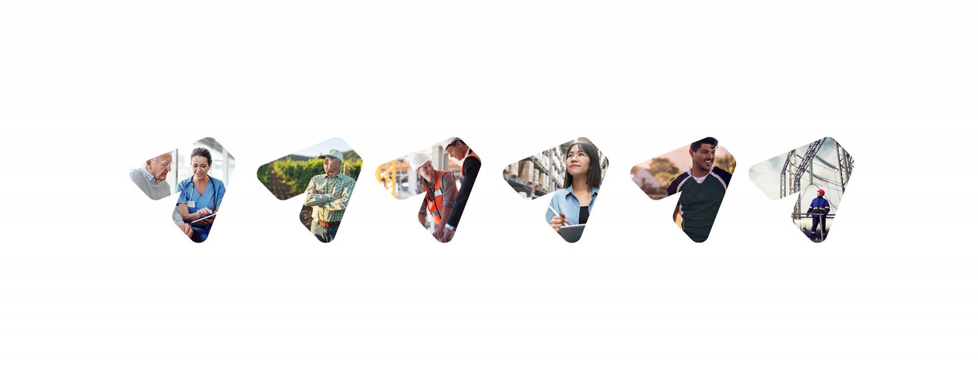 examples of how graphic device can be used as an image frame and remain on brand