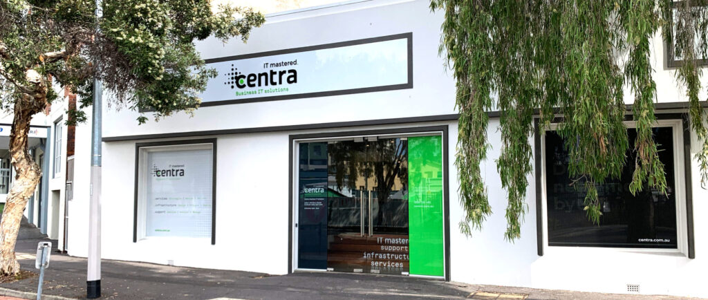 Centra IT solutions street view of business