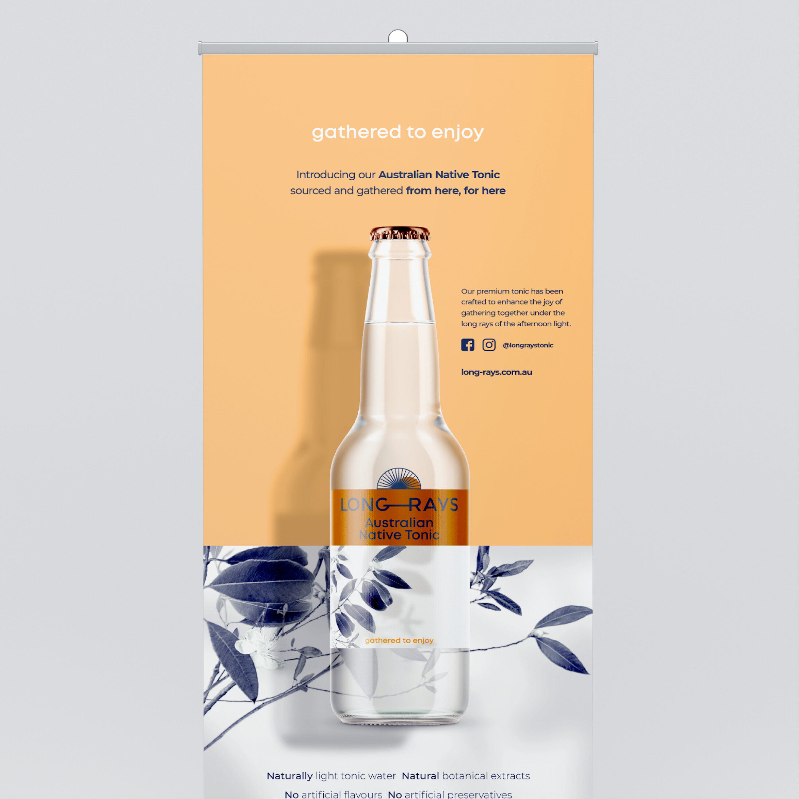 Long Rays Native Tonic advertisement