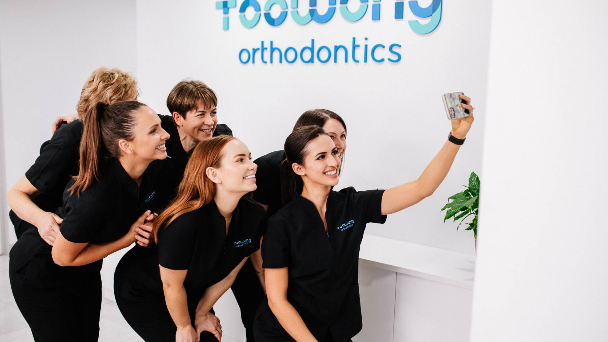 Toowong Orthodontics brand photography and signage