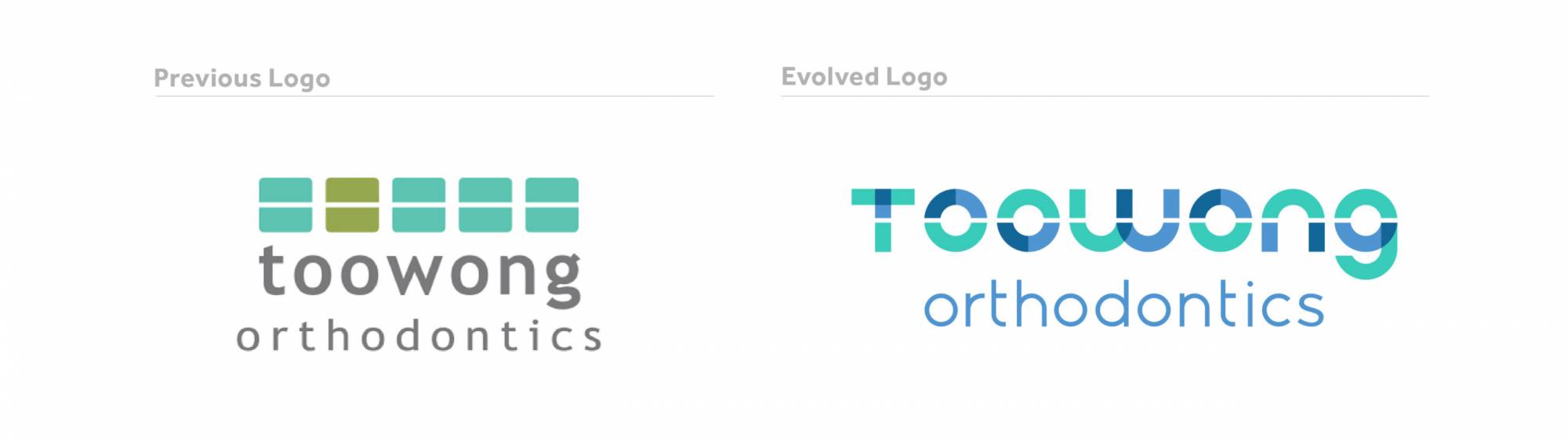 Toowong Orthodontics brand evolution to new brand identity