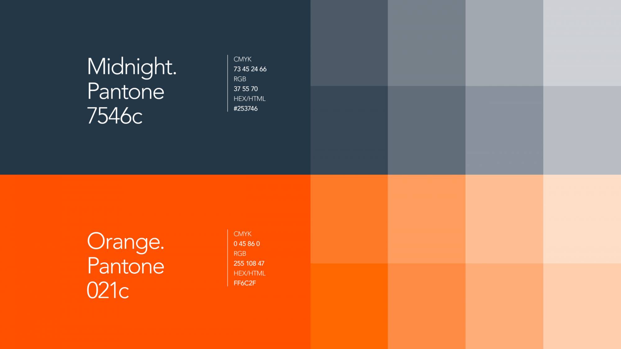 Fencepac brand colour palette introduced as part of brand development strategy