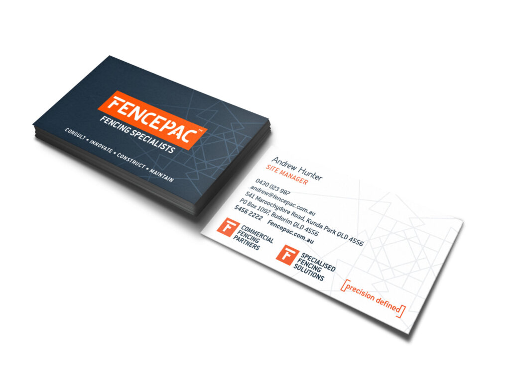 Fencepac - Business cards