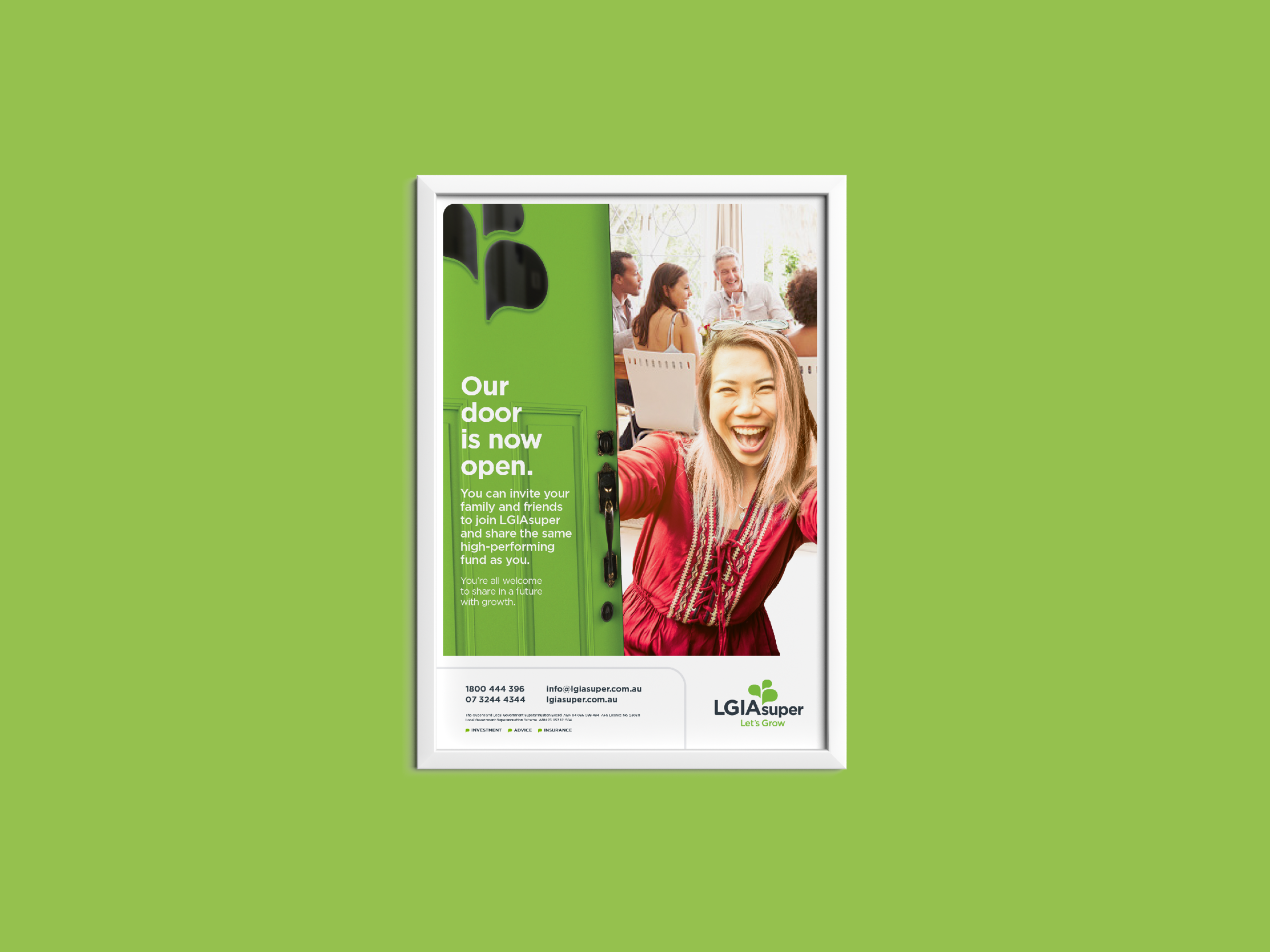 LGIA branding example