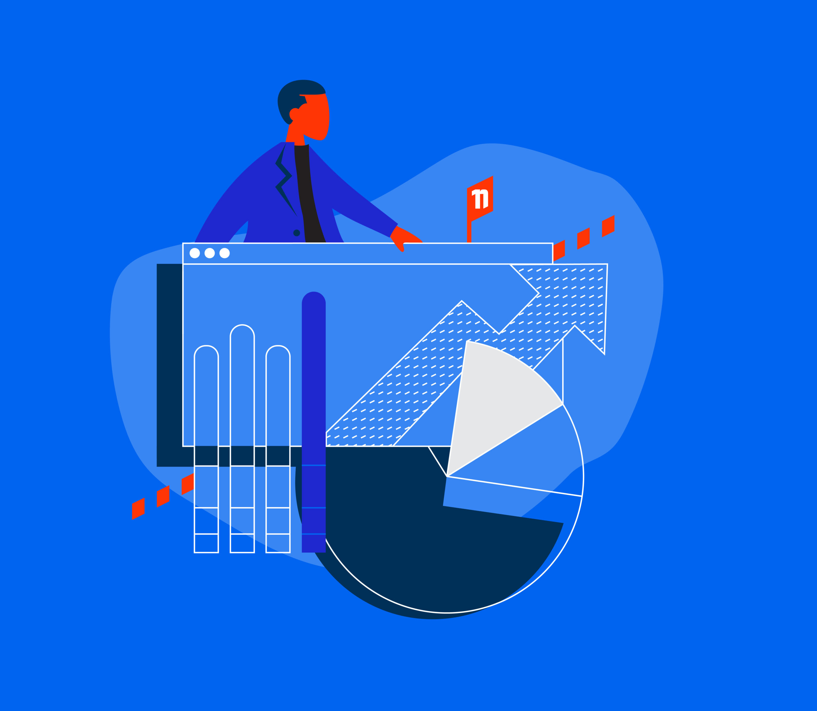 Nexacu - Branding Illustrations