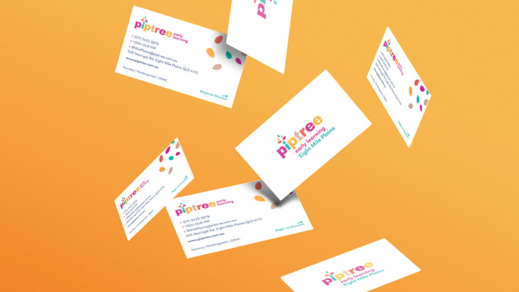 Piptree Early Learning - Business cards