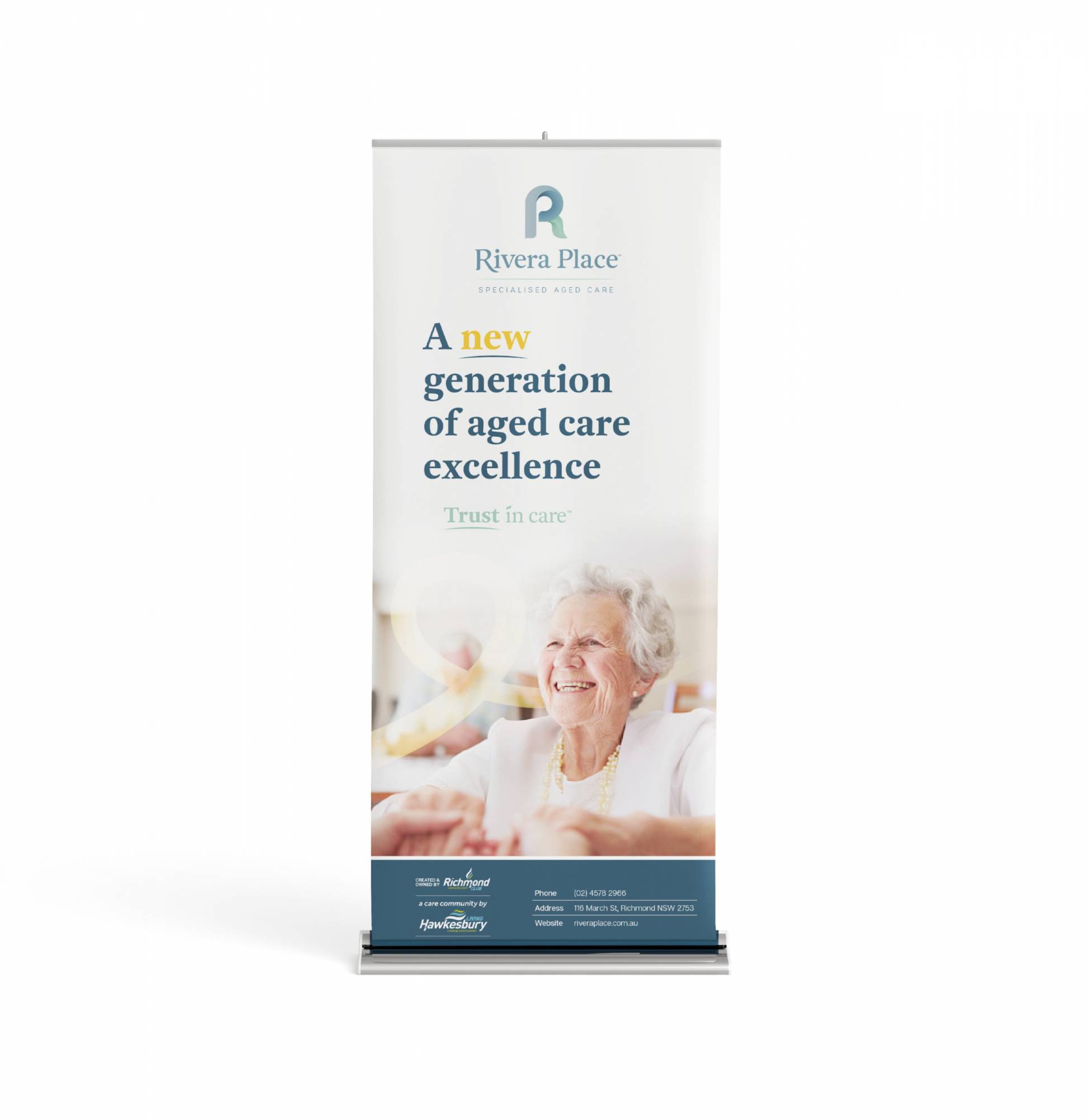 Rivera Place - Display banner example- promotional strategy