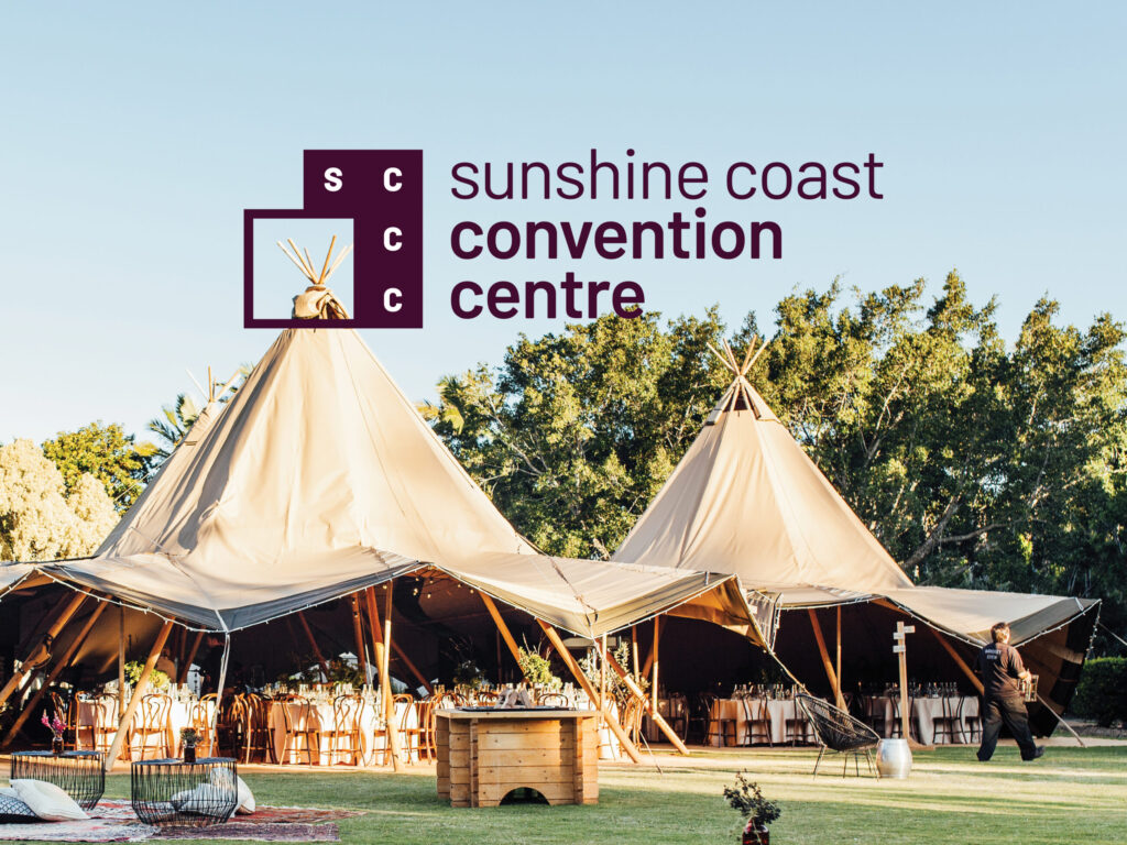 Sunshine Coast Convention Centre - Outdoor tipi event