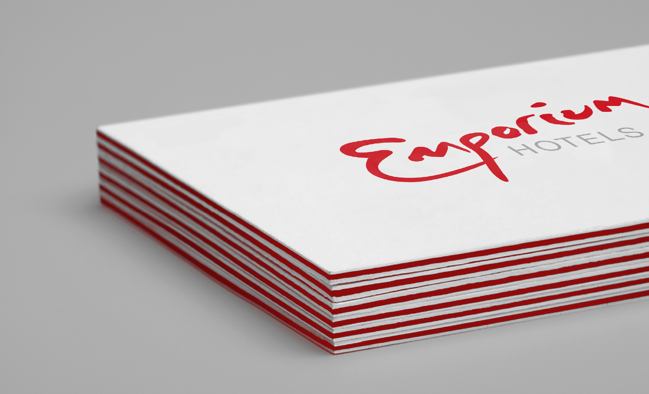 Emporium Hotels business card