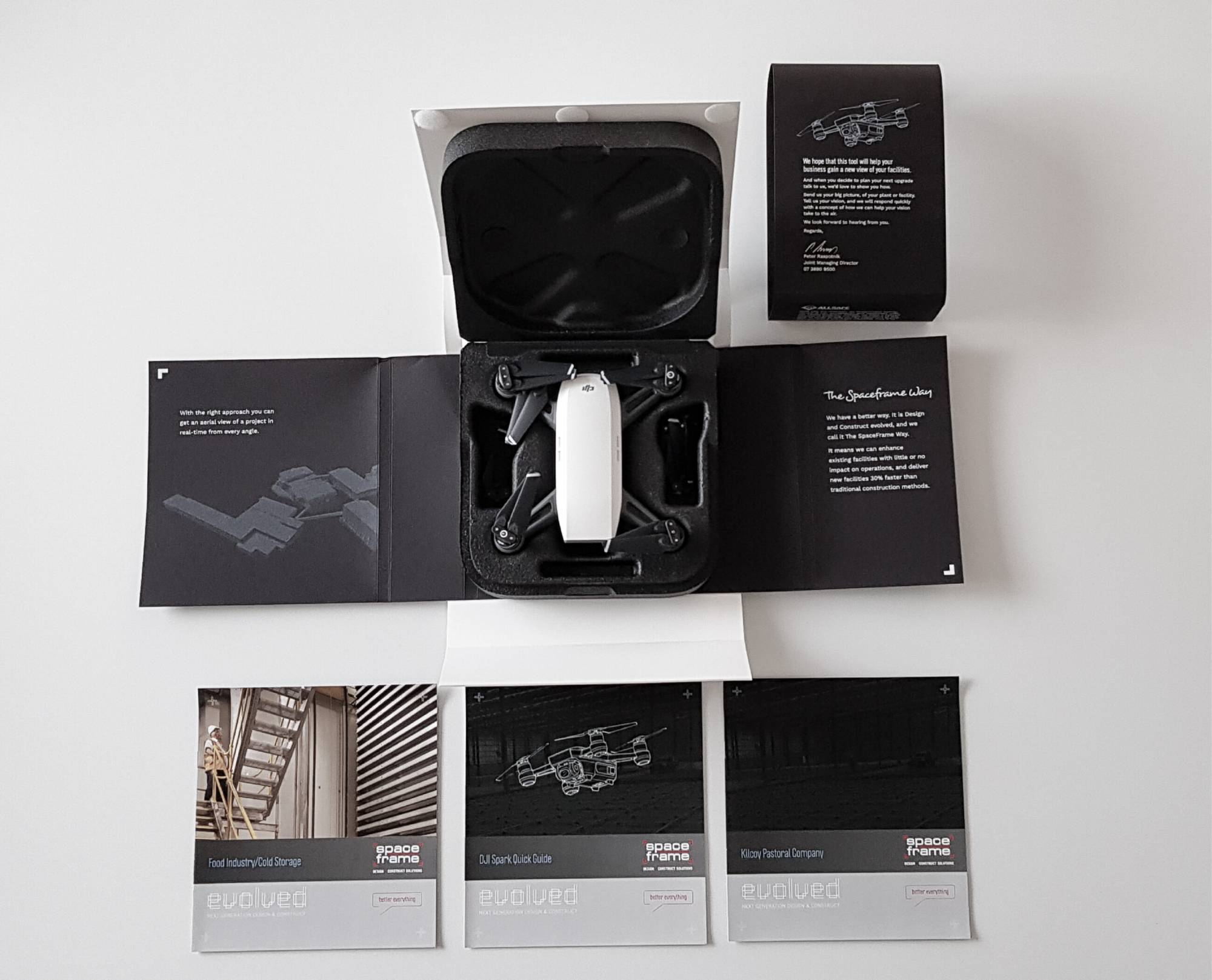 Spaceframe - Packaging example