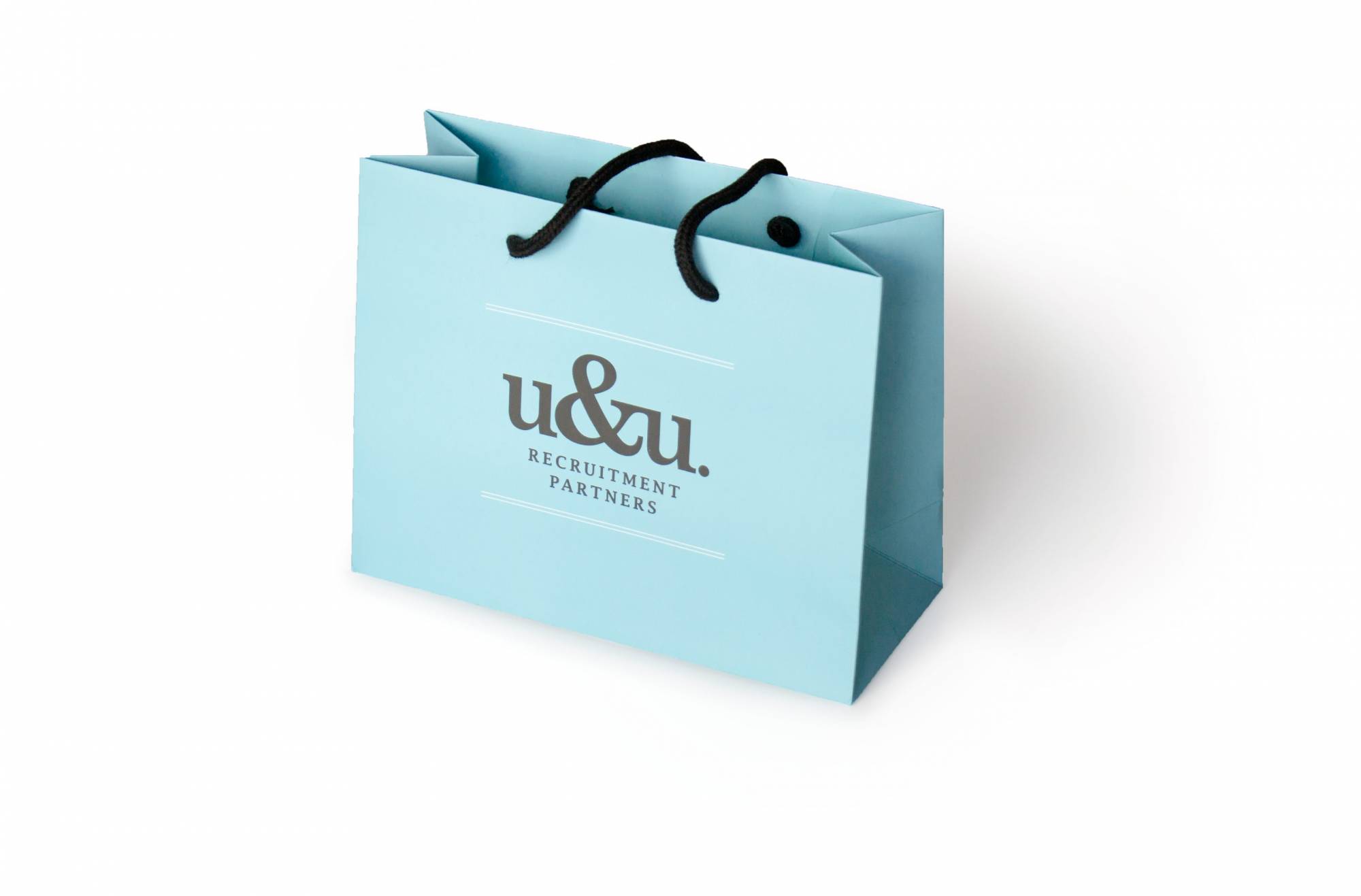 collateral mock up design of new brand u&u