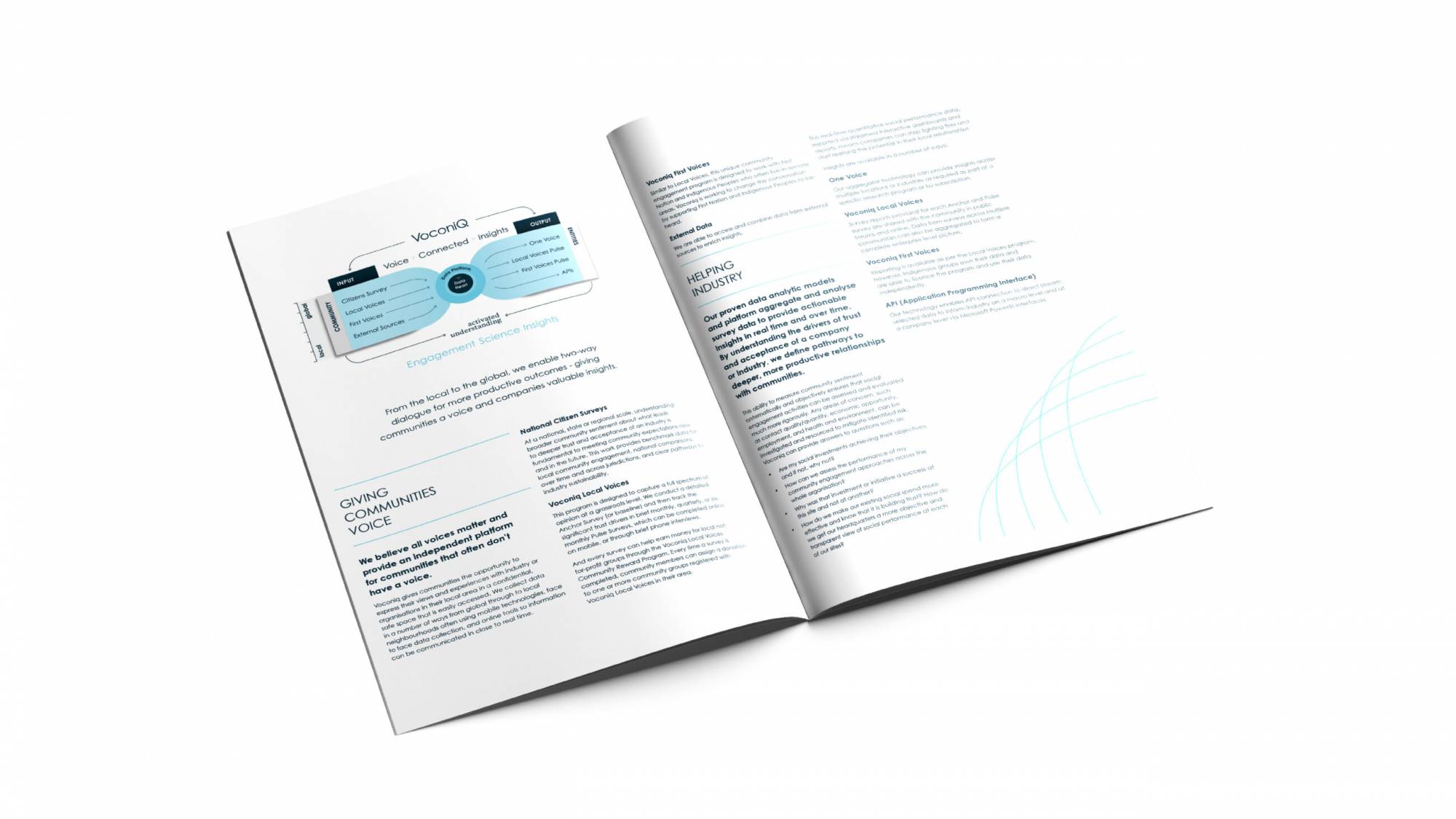 Voconiq - Brochure example