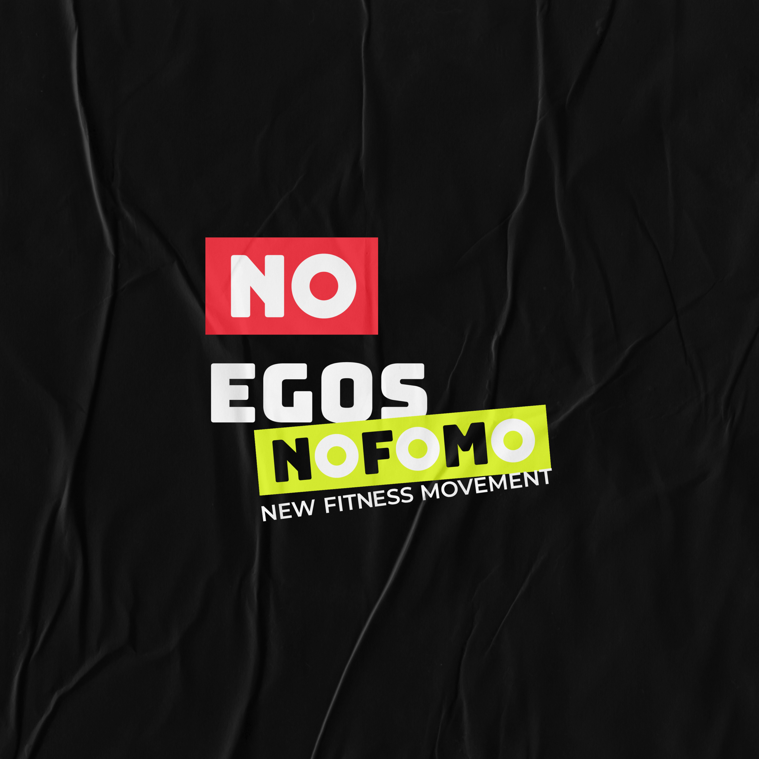 NOFOMO campaign messaging- unique brand identity