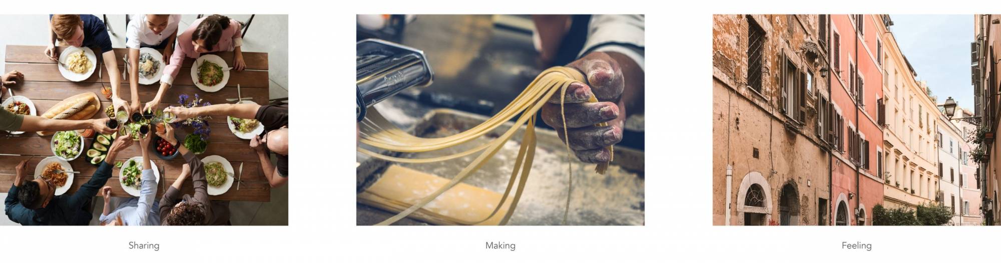 Inspiration images for new brand development