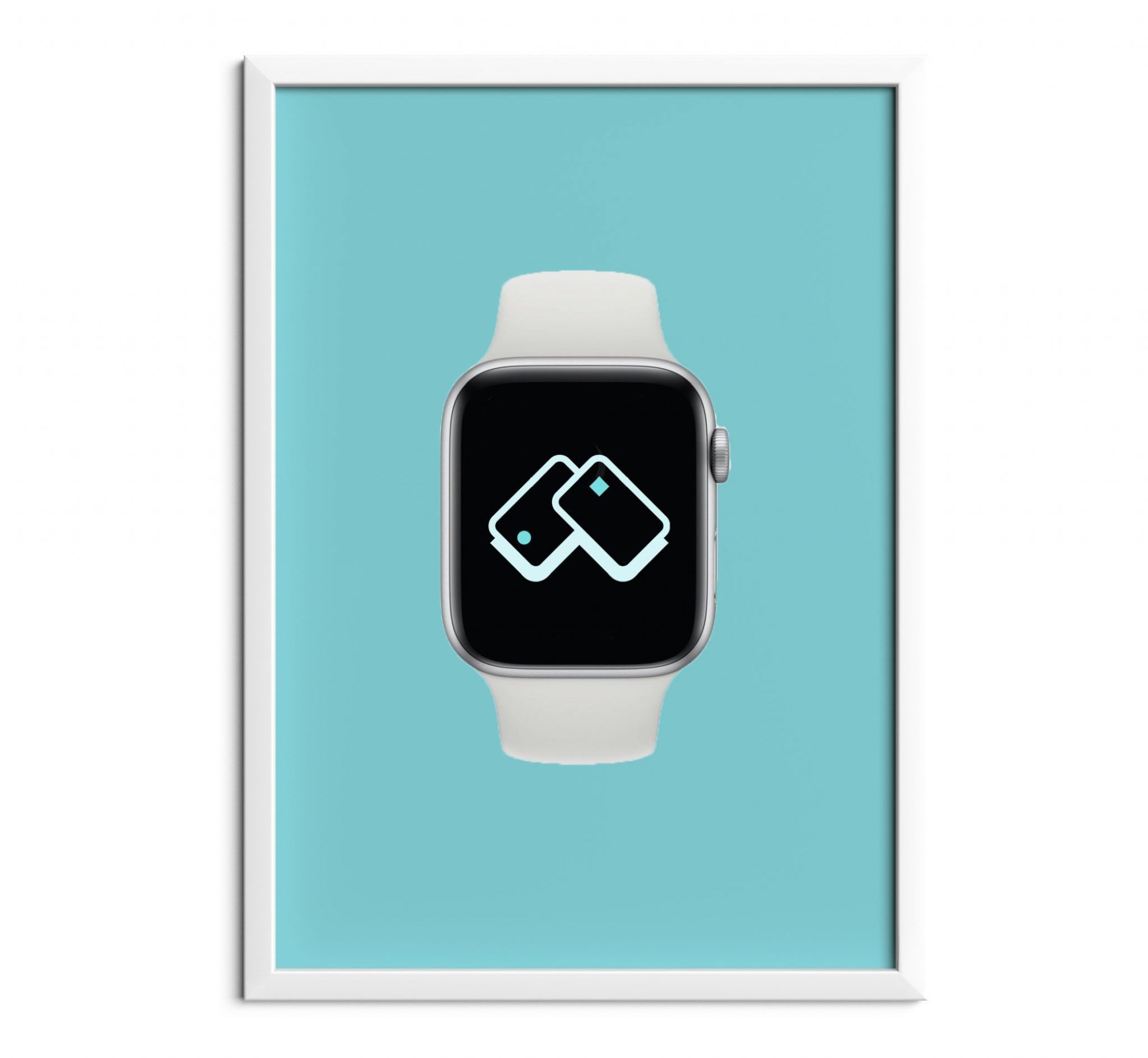 Mockup design of apple watch application