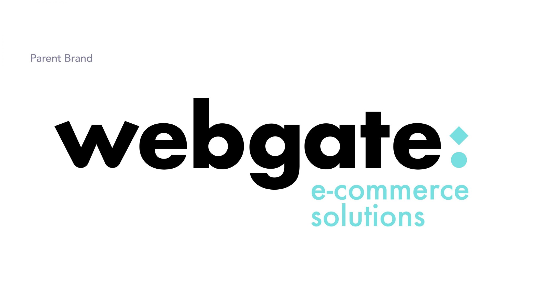 Webgate new brand identity and positioning in their brand map