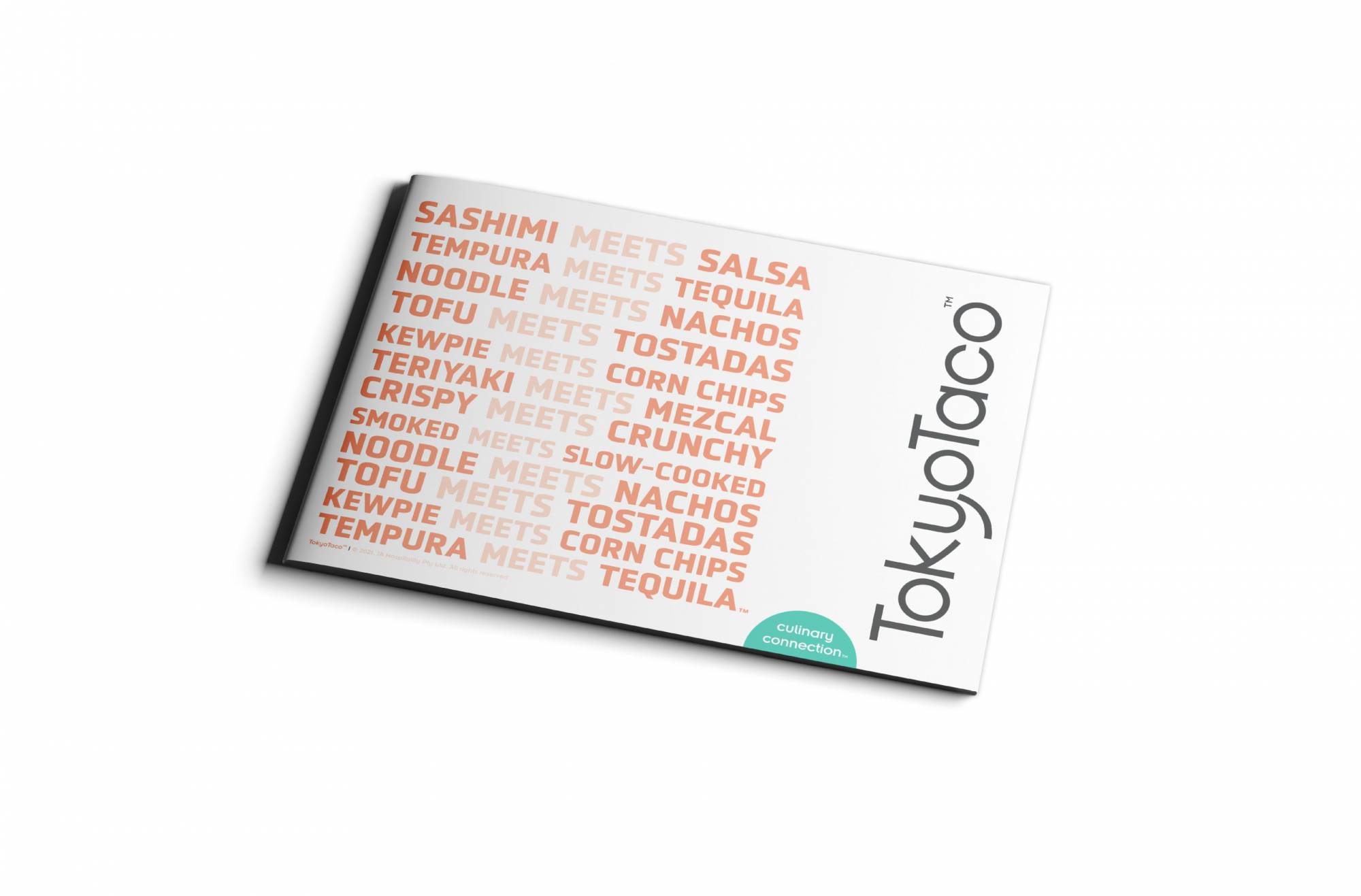 collateral design and production for hospitality brand TokyoTaco