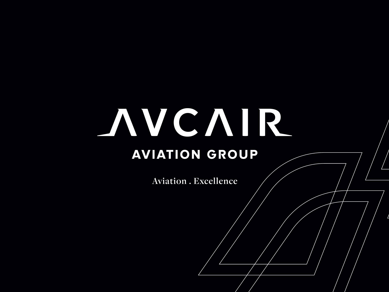 Avcair Aviation Group designed by brand strategy advisors DAIS