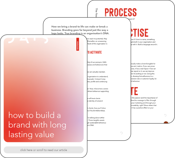How to build a brand with long lasting value