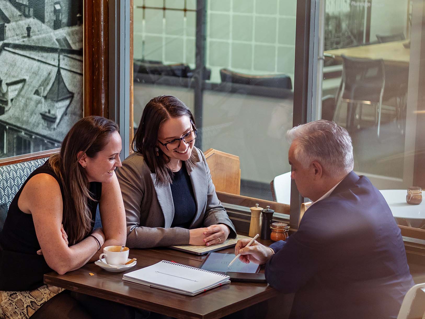 Consultation with brand strategy advisors to understand the clients situation and business objectives.