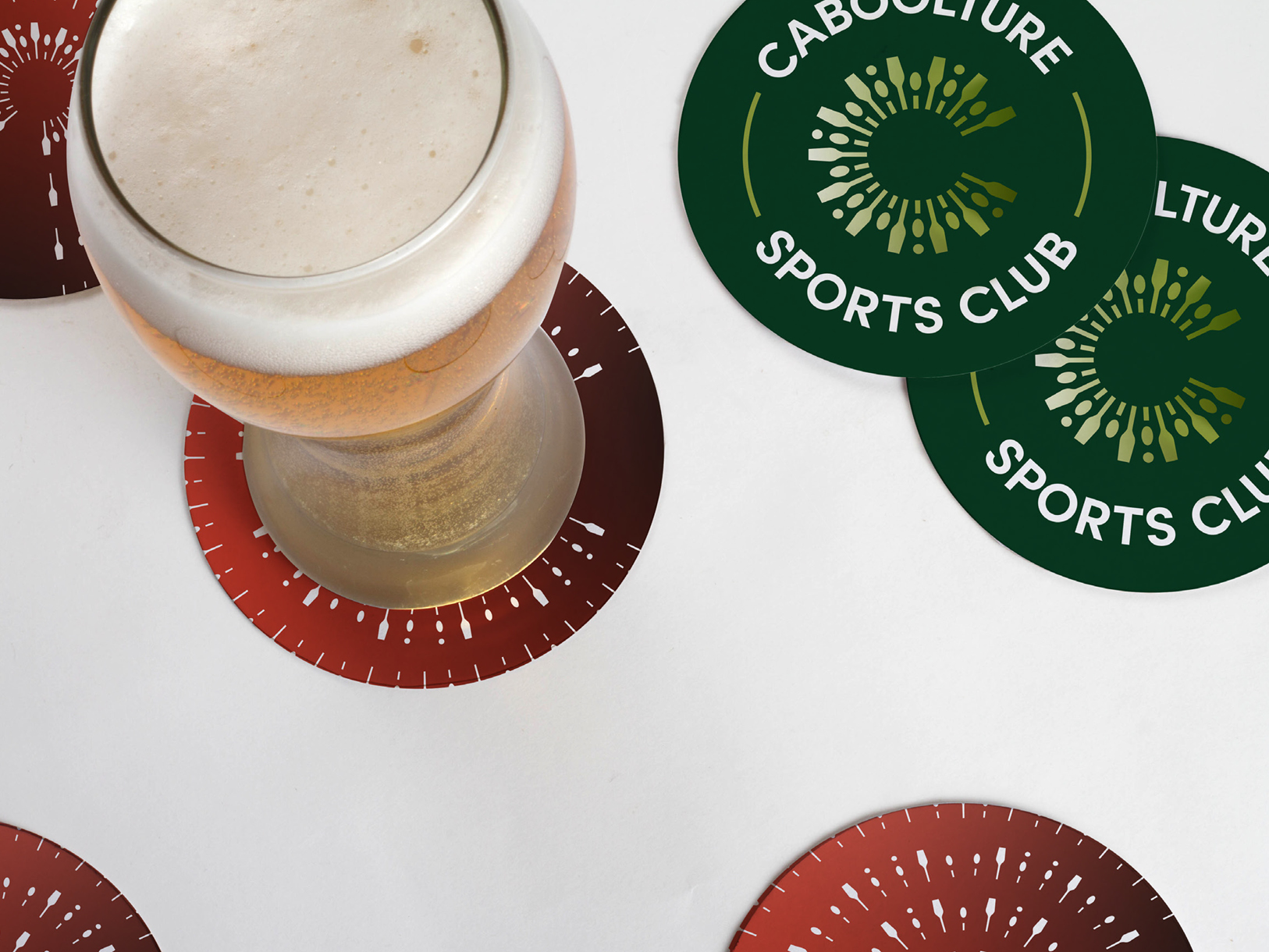 Branded coasters