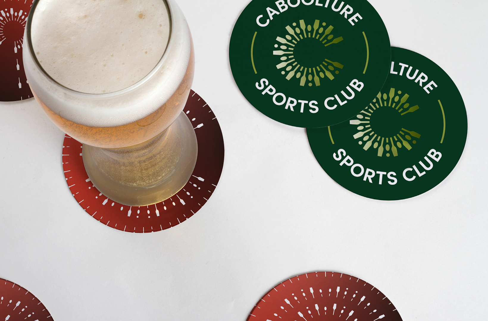Branded coasters