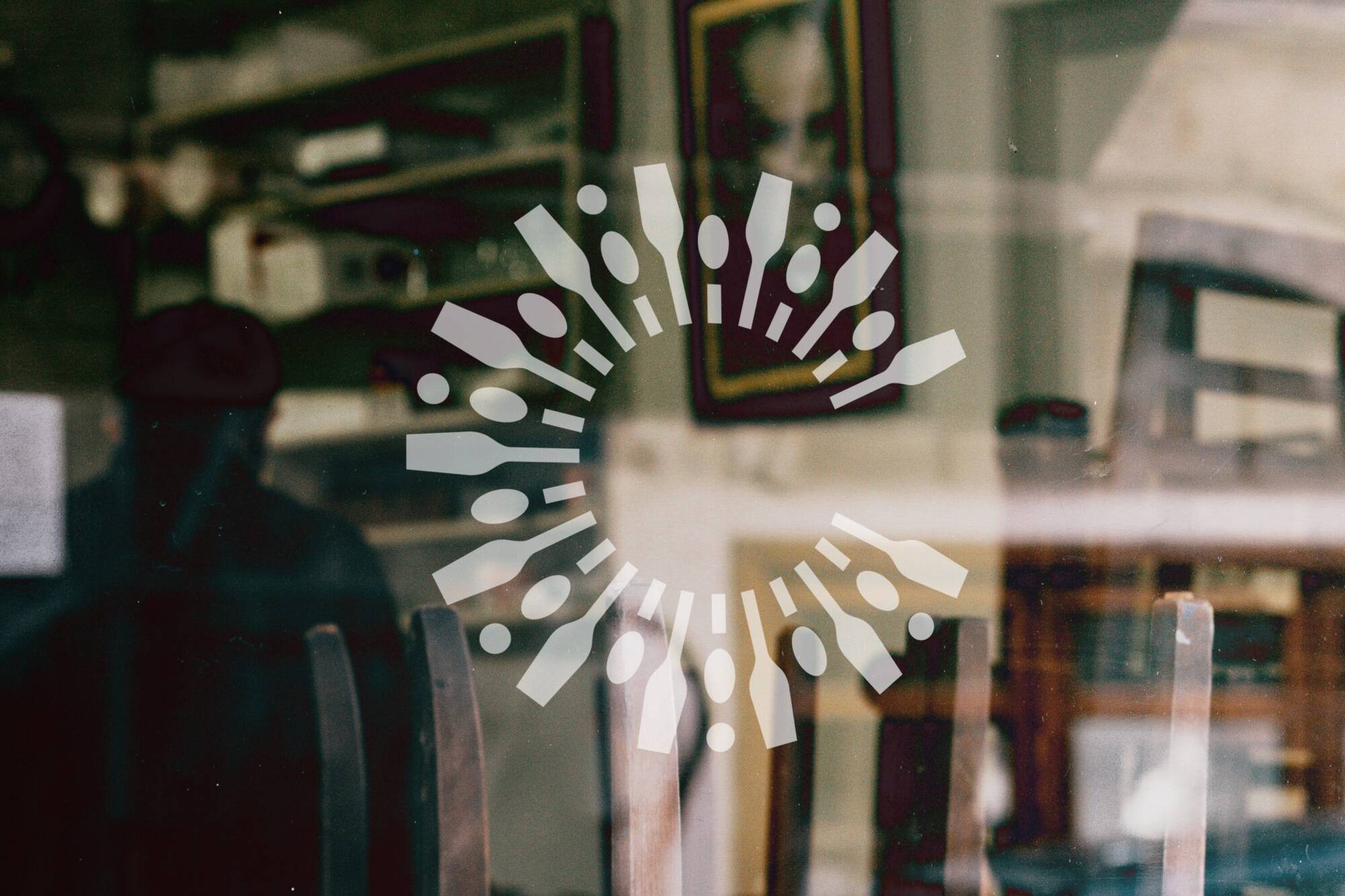 Branded window graphic